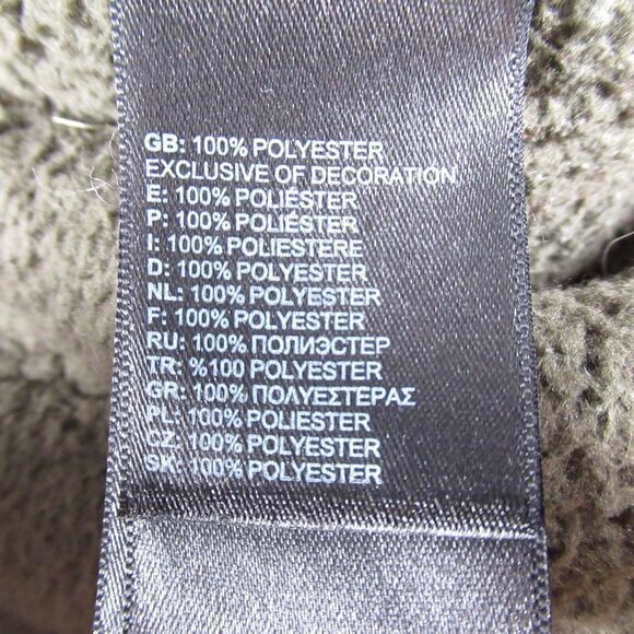 The North Face Hoody Womens XS Green Pockets 1/2 Zip Campshire Deep Pile Fleece - Picture 4 of 12